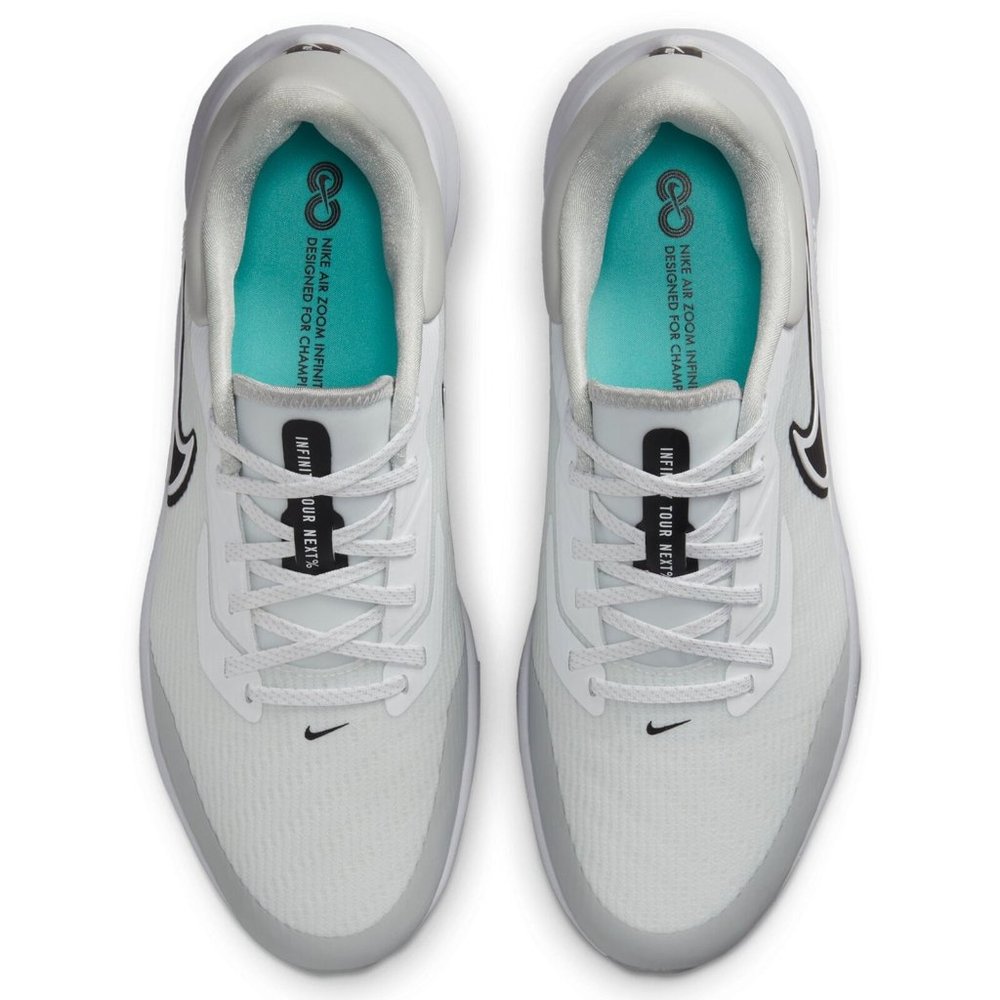 Nike Air Zoom Infinity Tour NEXT% Golf - DC5221 105 - White / Grey Fog - Picture 4 of 11